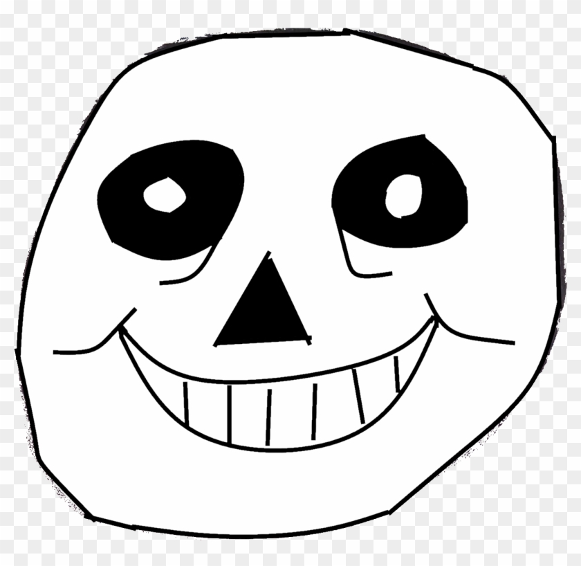 I Drew Sans From Undertale Clipart #2455890