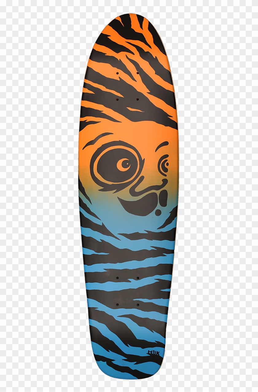 Mata7ik Has Been Drawing And Painting On Various Supports - Longboard Clipart