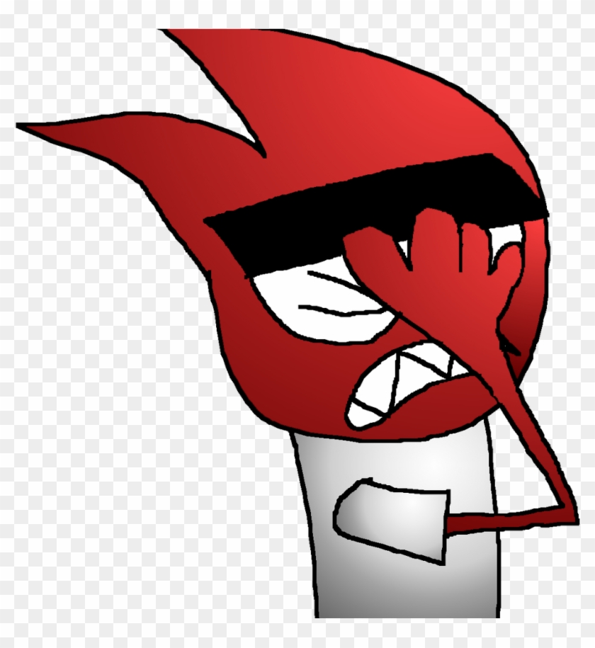 I Dislike Sales Reps - Palm Face Cartoon Clipart