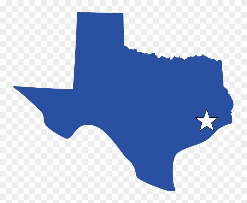 Silhouette Of Texas Clipart #2456222