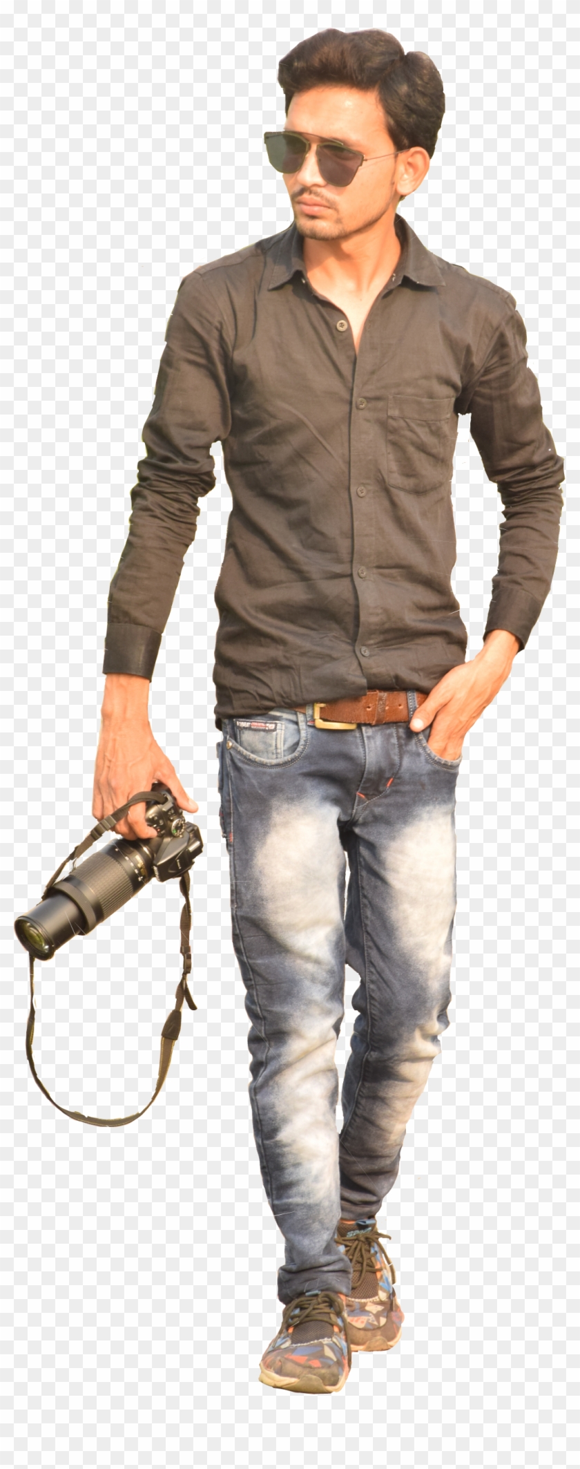 Picsart Png, Leather Jacket, Studded Leather Jacket, - Fanny Pack Clipart