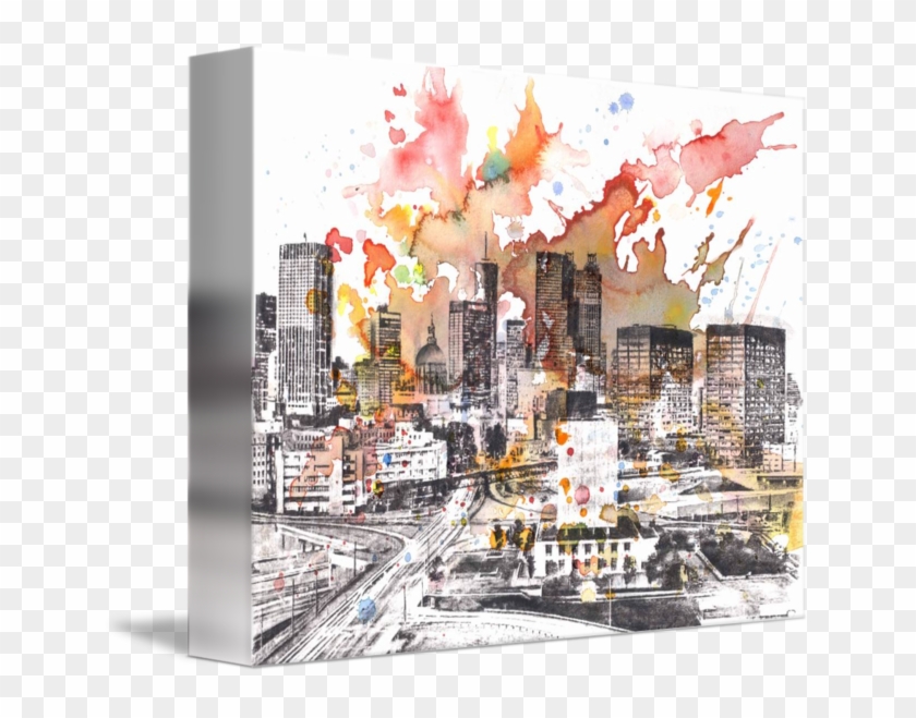 Atlanta Watercolor Clipart #2456680