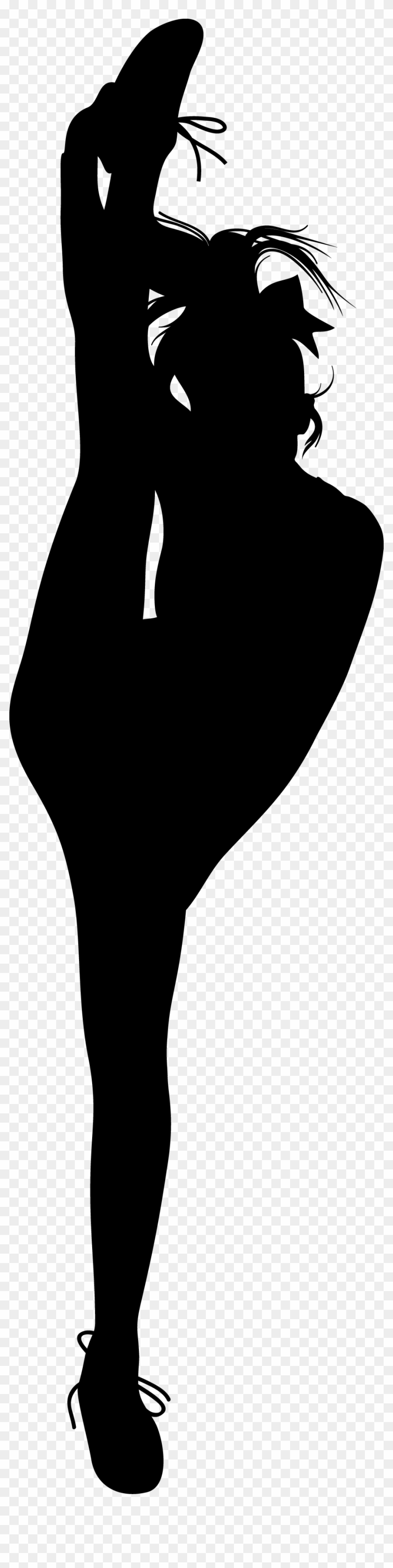 Tumbling Clipart Cheer - 16th Century Male Silhouette - Png Download