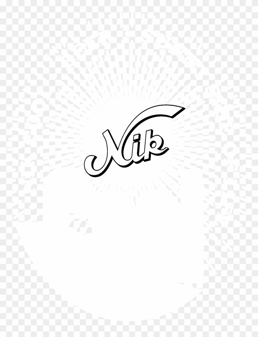 Nik Cool Logo Black And White - Niksicko Pivo Clipart