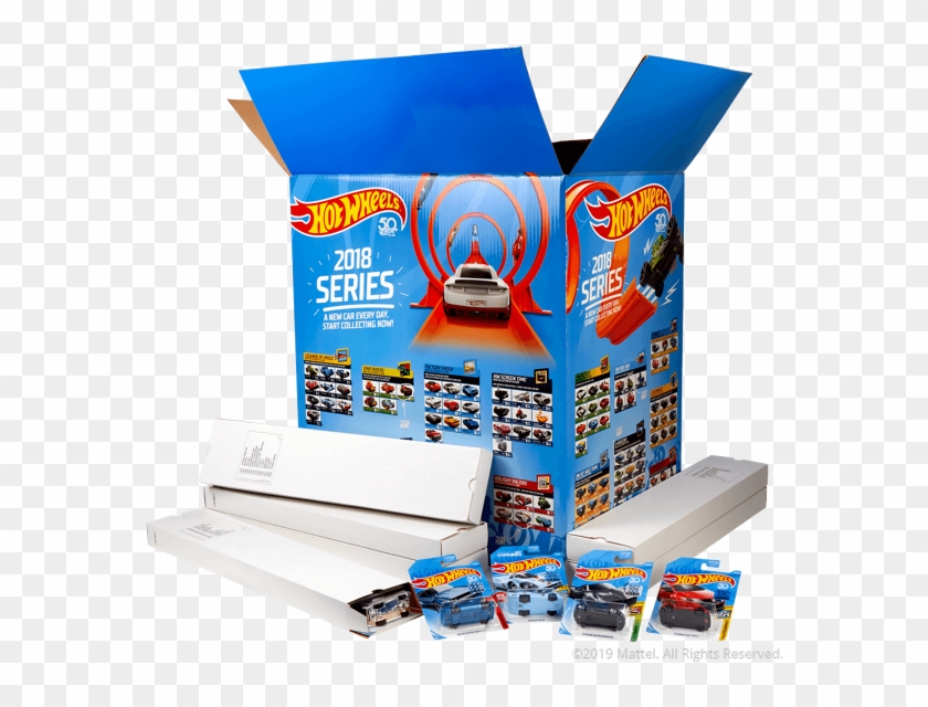 2018 Hot Wheels Rlc Hwc Mainline Factory Set 50th Anniversary - Carton Clipart #2457259