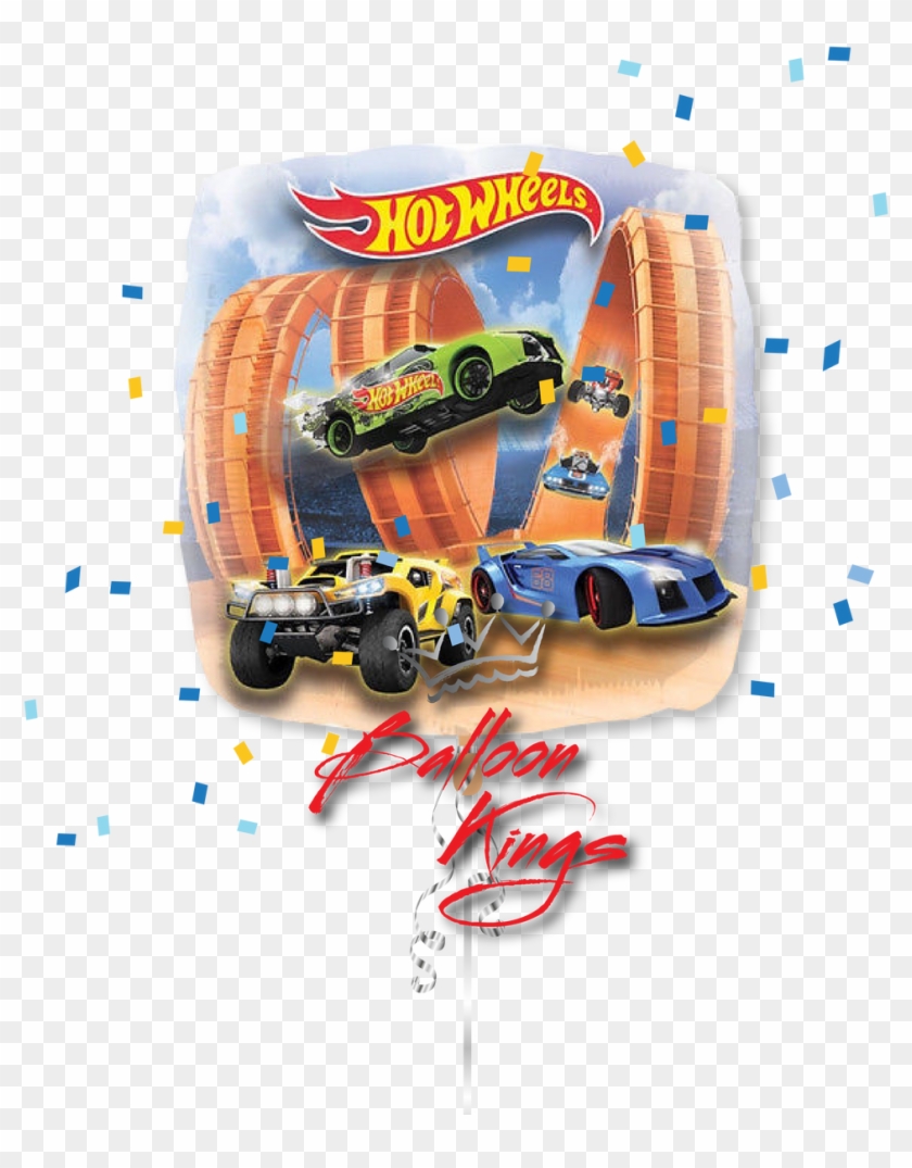 Hot Wheels Racer - Balloon Clipart #2457402