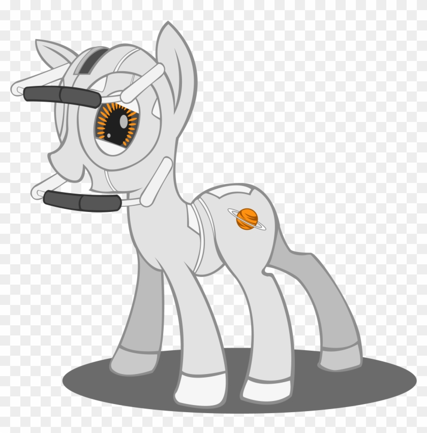Portal 2 Space Personality Core - Portal 2 Poney Core Clipart