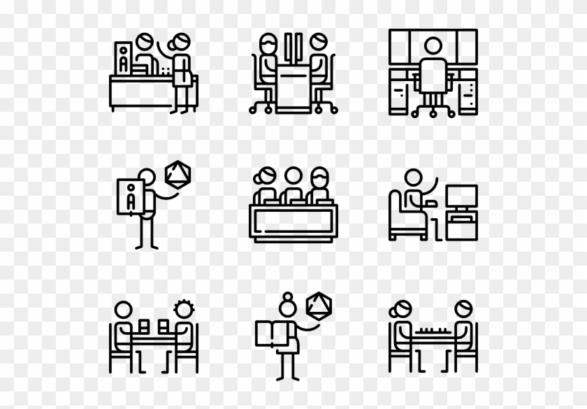Gaming - Manufacturing Icons Clipart