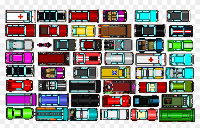 Https - //i - Redd - It/1k8afutto9i11 - Hotline Miami 2 Car Sprites Clipart