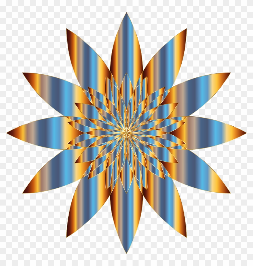 This Free Icons Png Design Of Chromatic Flower 12 No - Colorful Prismatic Transparent Png Clipart