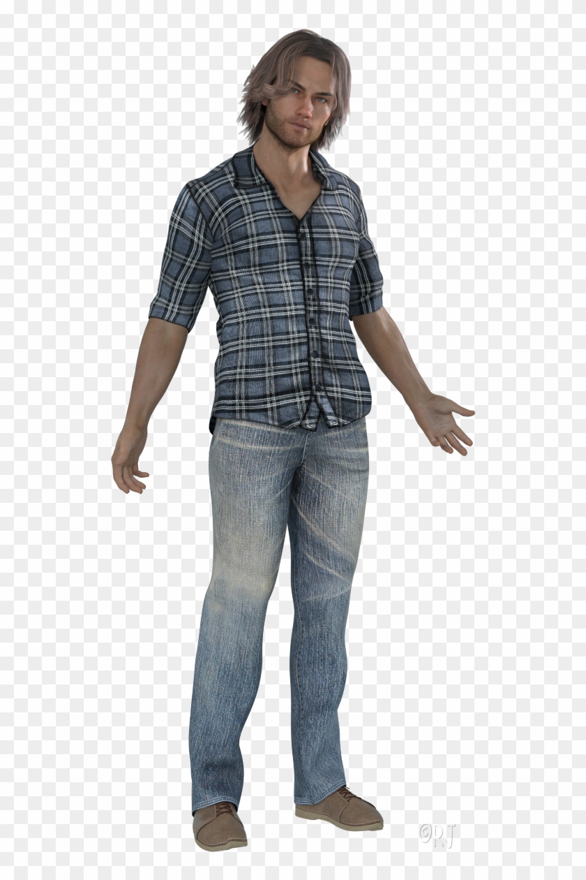 Jared Padalecki - Plaid Clipart #2458305