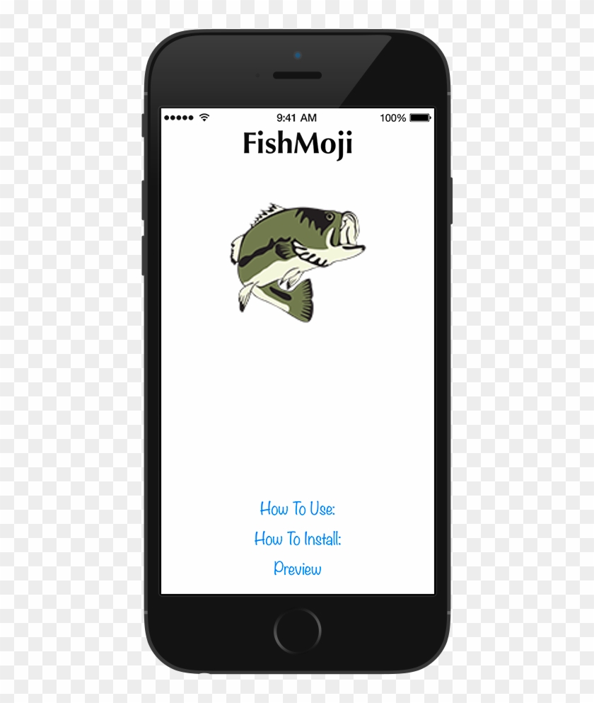 Fish Emoji App - スマホ バー コード 読み取り Clipart