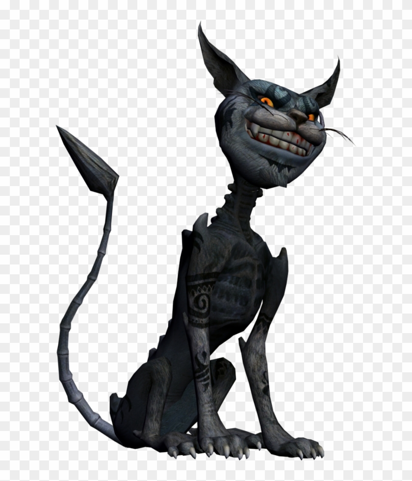 Drawn Cheshire Cat Angry - Alice In Wonderland Madness Returns Cheshire Cat Clipart