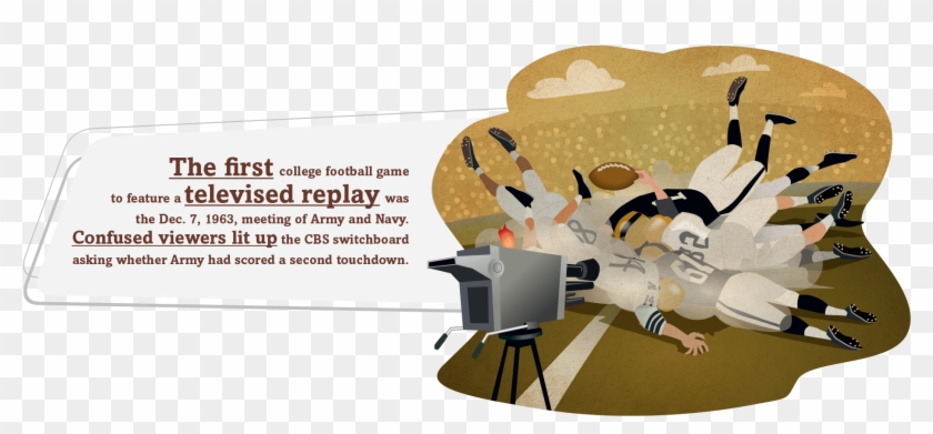Instant Replay Originated In The 1950s, When The Canadian - Airplane Clipart