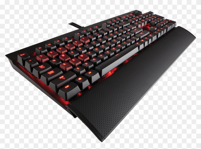 Corsair Gaming K70 Mechanical Gaming Keyboard - Corsair K70 Lux Red Clipart