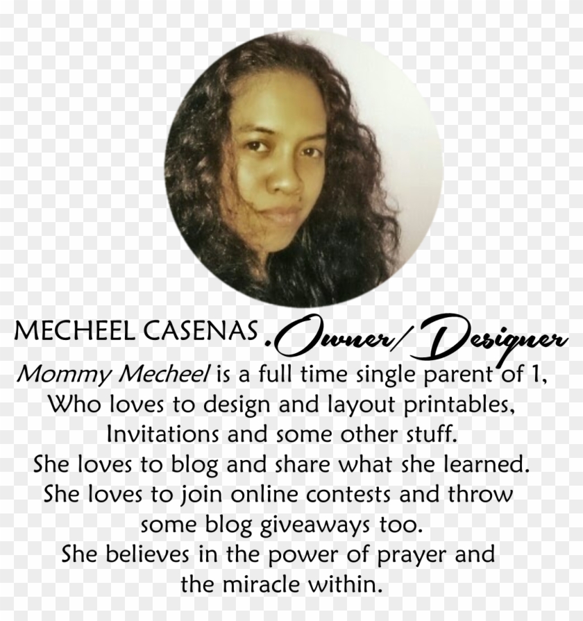 Mecheel Casenas Is A Full Time Single Parent To One - Girl Clipart