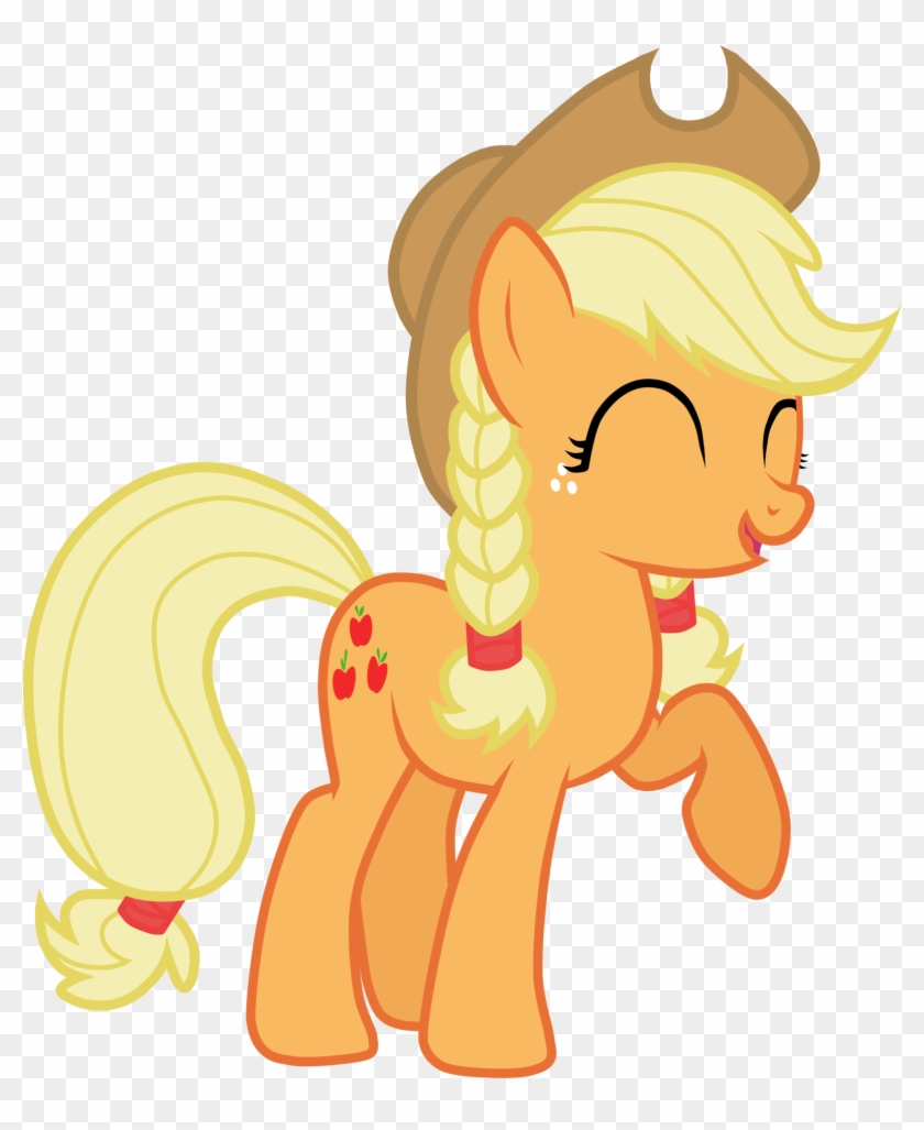 Mlp Applejack Png , Png Download - My Little Pony Applejack Clipart  (#2458619) - PikPng