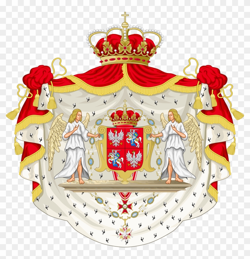1024px Coat Of Arms Of The Polish Lithuanian Commonwealth - Coat Of Arms Of Polish Lithuanian Commonwealth Clipart #2459513