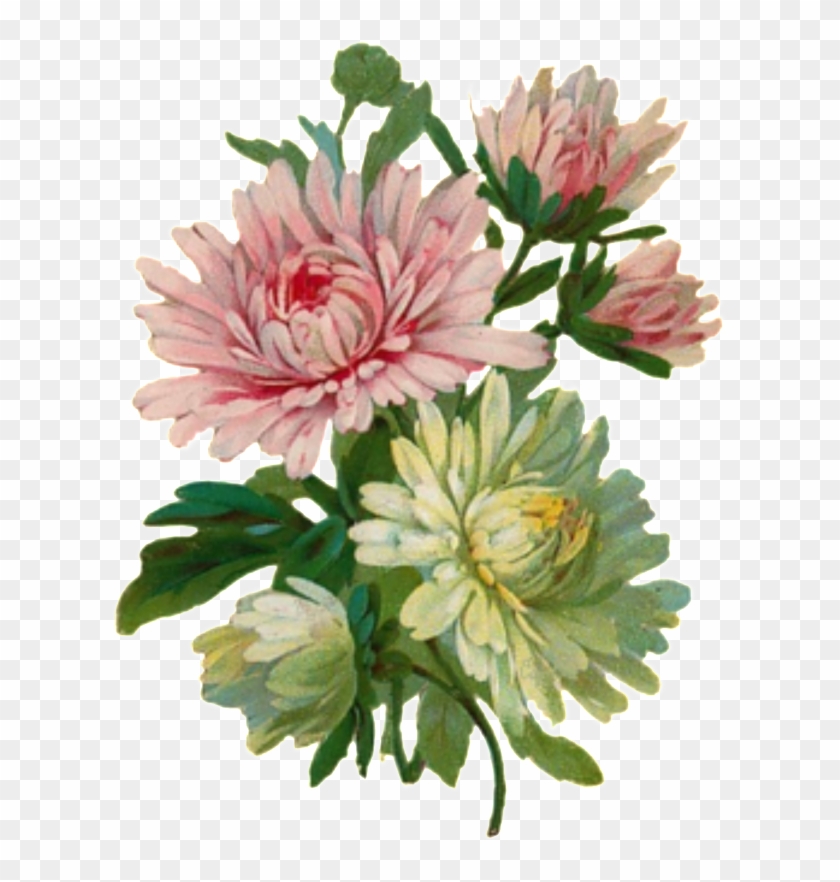 Svg Transparent Stock Cartoon Hand - Transparent Vintage Floral Clipart - Png Download