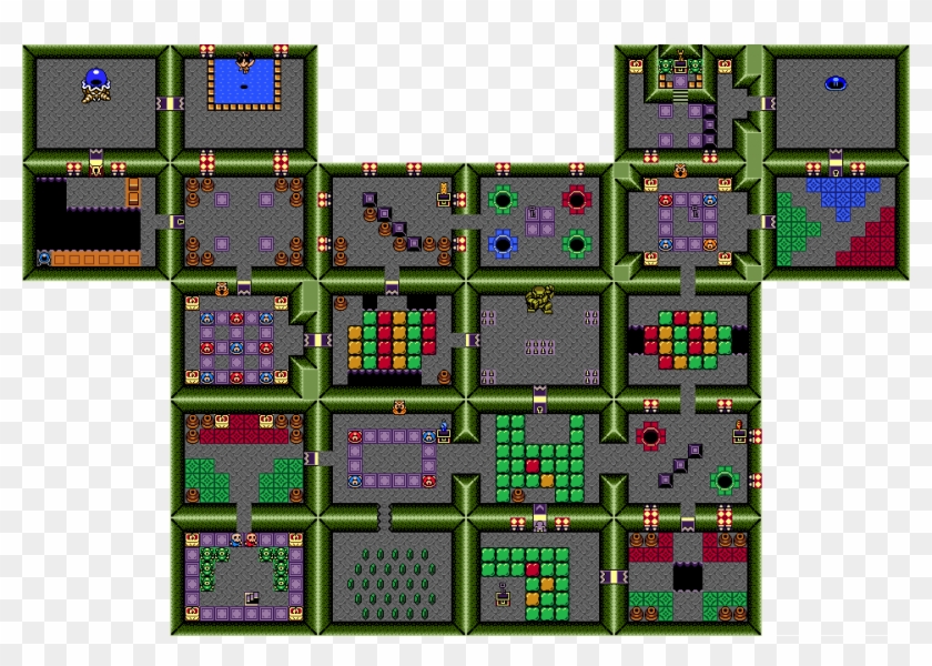 Legend Of Zelda Link's Awakening Dungeon Clipart