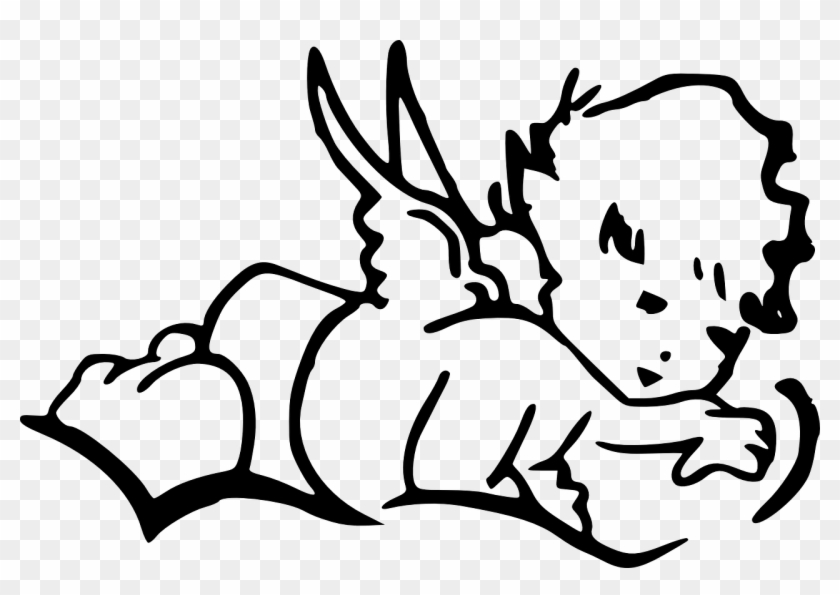 Baby Angel Small Boy Angel Png Image - Bebek Melek Çizimleri Clipart