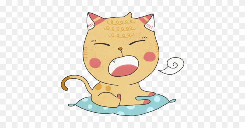 Kitten Whiskers Clip Art Transprent Png Free - Cat Yawns Transparent Png #2460100
