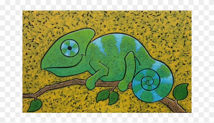 Sandy Whiskers - Common Chameleon Clipart #2460148