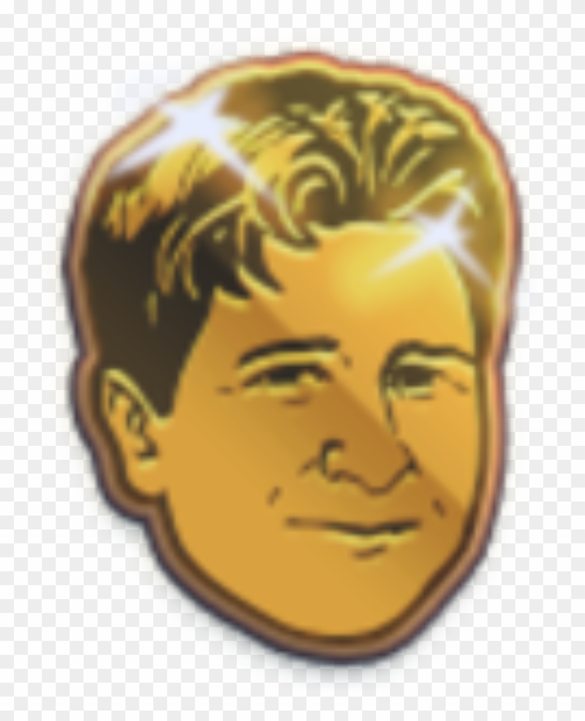 Golden Kappa Emote , Png Download - Золотая Каппа Clipart #2460792