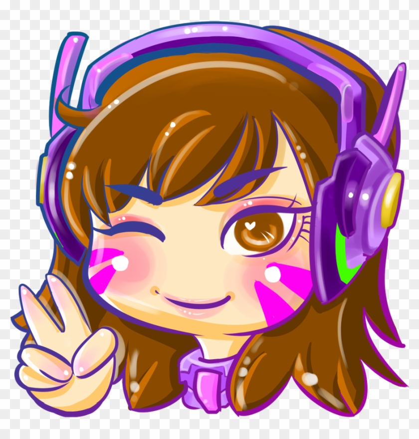 Transparent Emotes D Twitch - Overwatch Twitch Emotes Png Clipart #2460824