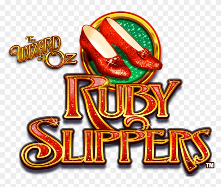 Game Logo The Wizard Of Oz - Wizard Of Oz Ruby Slippers Slot Clipart