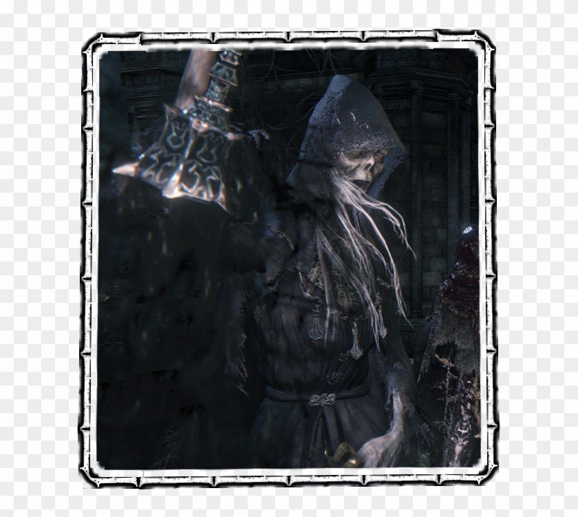 Bloodborne Enemy Chime Maiden - Bloodborne Dog Headed Crow Clipart