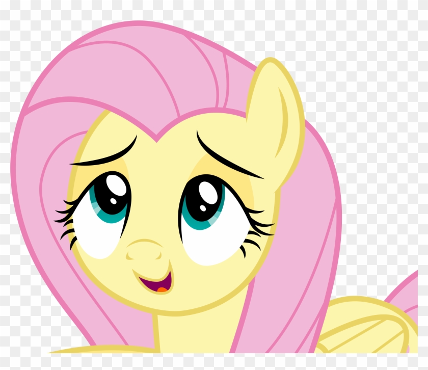 1329557 Safe Solo Fluttershy Simple Bac - Flutter Rarity Clipart #2461216