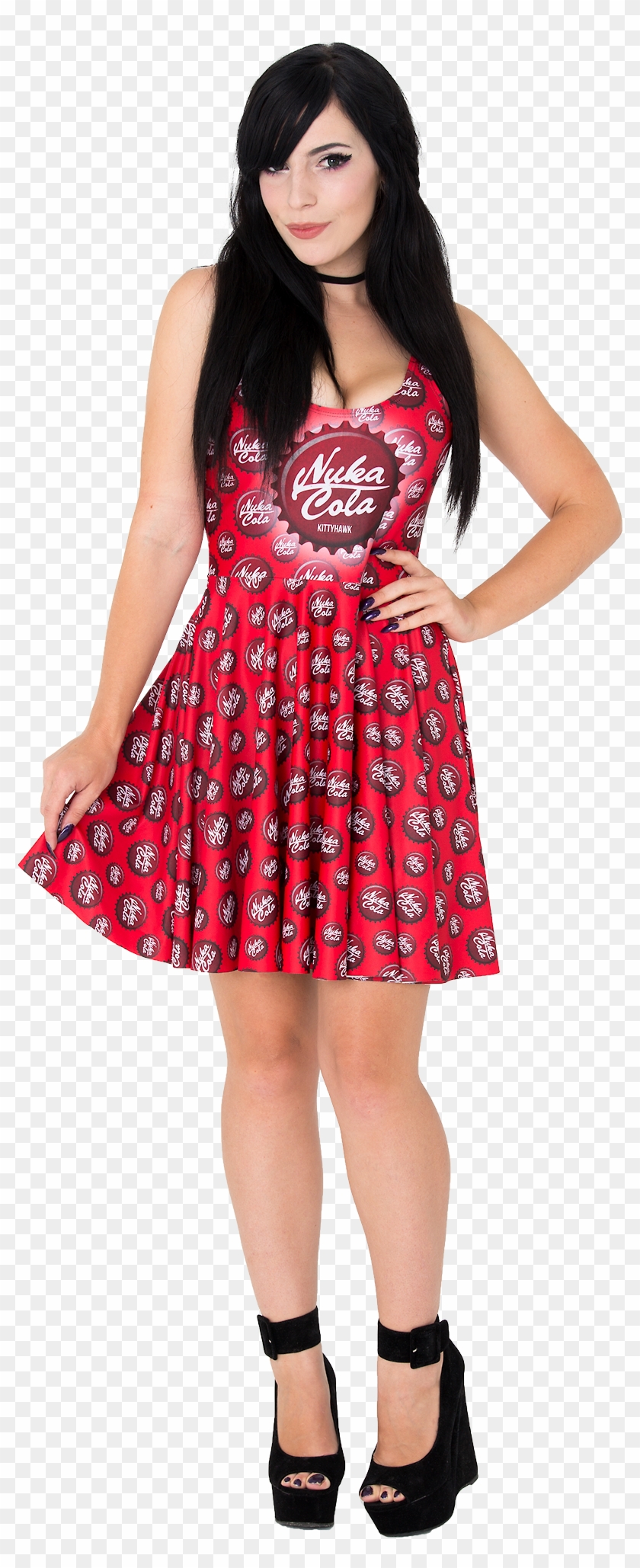 Kittyhawk Clothing Nuka Cola Skater Dress $75 Aud - Nuka Cola Dress Clipart