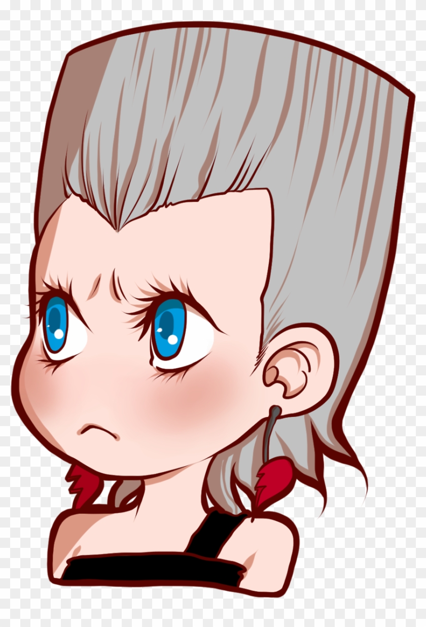 Polnareff Hair Png - Polnareff Chibi Clipart