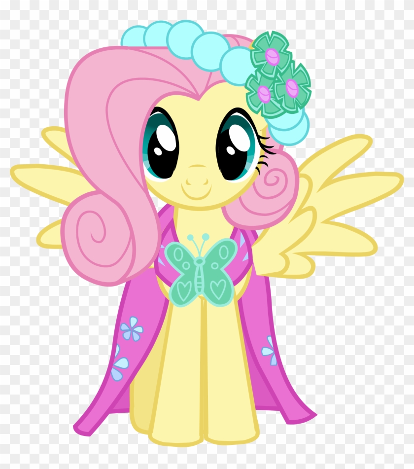 Castle Creator, Clothes, Dress, Fluttershy, Official, - Pony Friendship Is Magic Fluttershy Clipart #2461301