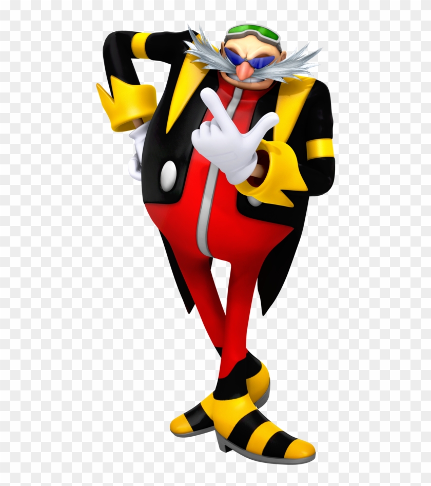Sonic O Ouriço Wallpaper Entitled Dr - Eggman Nega Clipart #2461384