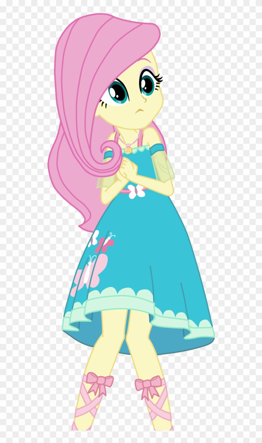 Equestria Girls Fluttershy - Mlp Eg Fluttershy Vector Clipart #2461913