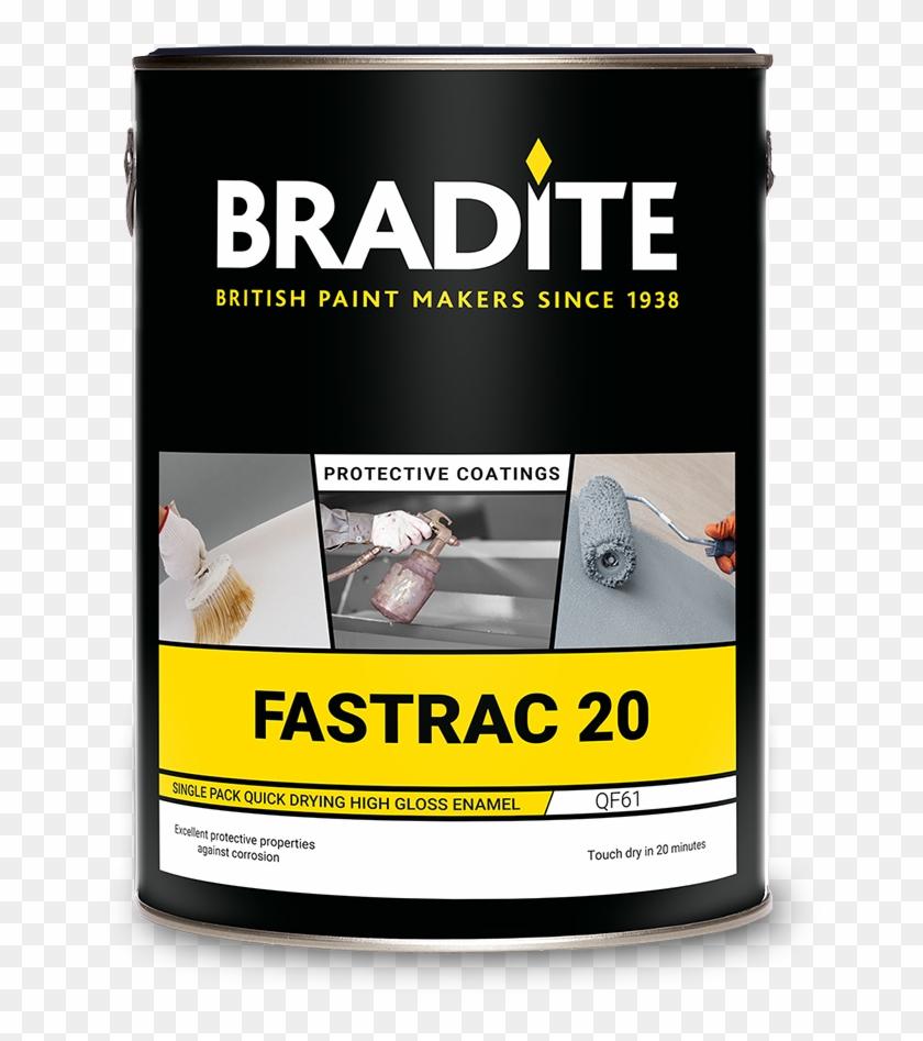 Single Pack Quick Drying High Gloss Enamel Qf61 - General Supply Clipart