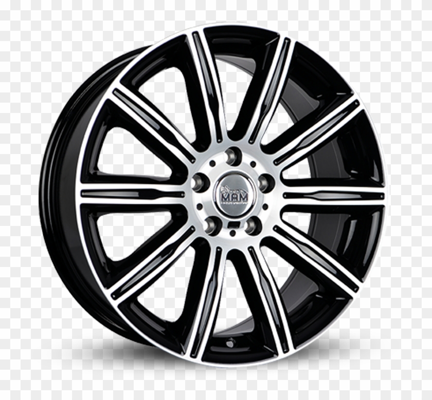 Mam 7n - Silver And Black Wheels Clipart