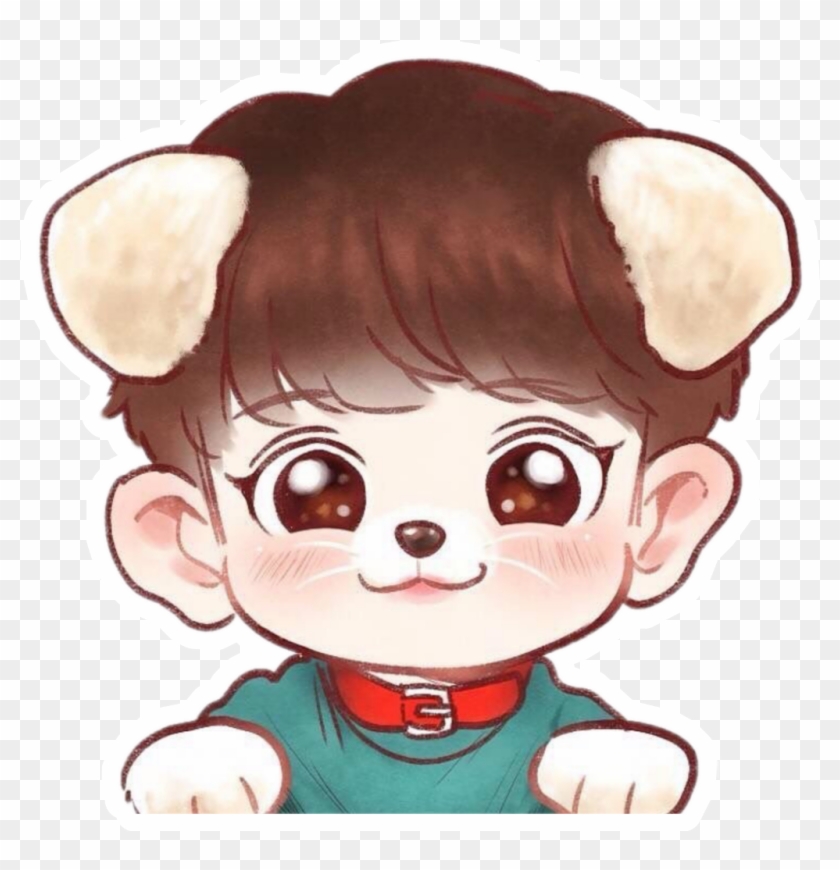 How To Draw Cute Kawaii Chibi Puppy Dogs With Easy Kpop Fanart