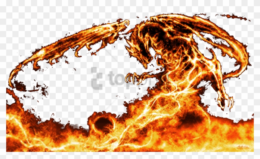 Free Png Fire Dragon Png Png Image With Transparent - Fire Dragon Clipart #2462880