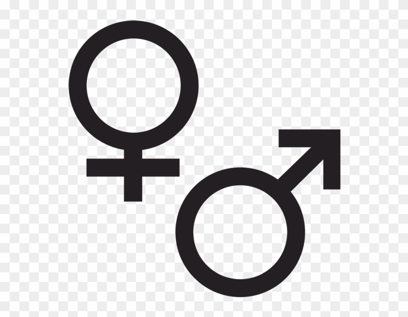 International Symbols Female Clipart - Non Binary Flag And Symbol - Png Download