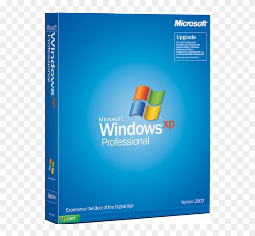 Microsoft Windows Xp Professional Upgrade Sp3 Edition - Windows Xp Home Edition Clipart