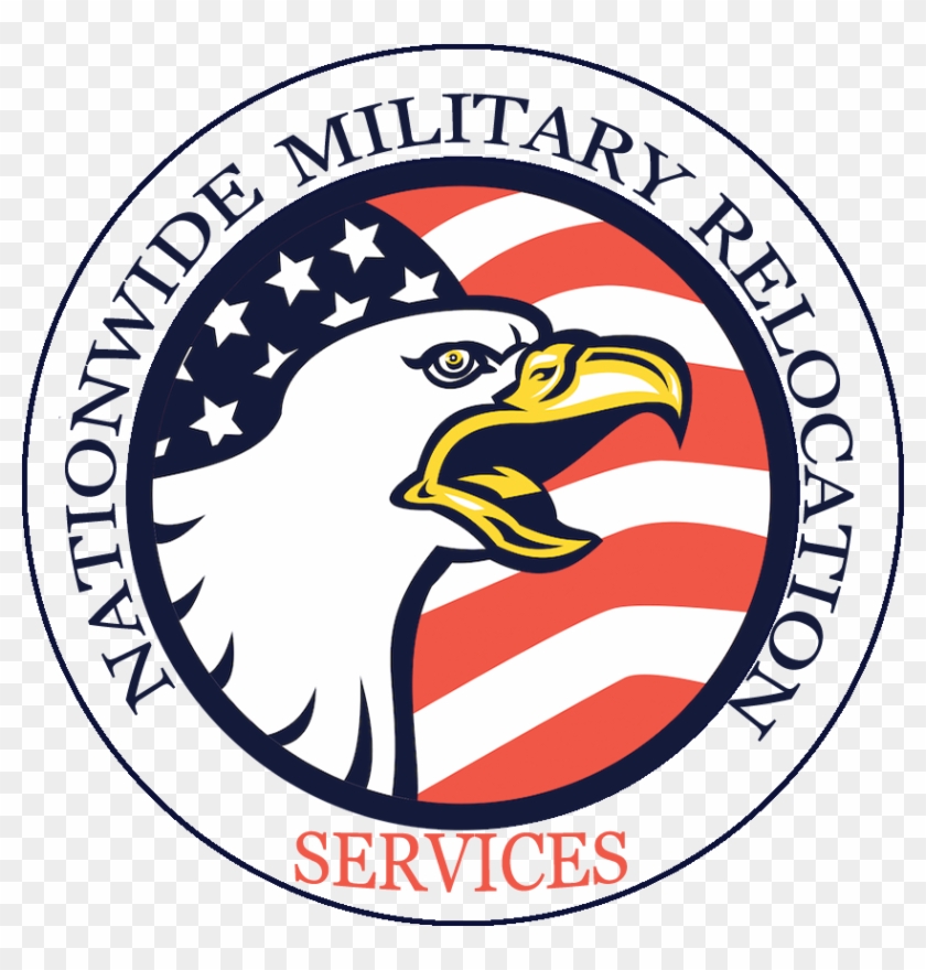 Nationwide Military Relocation Services - Bald Eagle In Circle Clipart #2463959