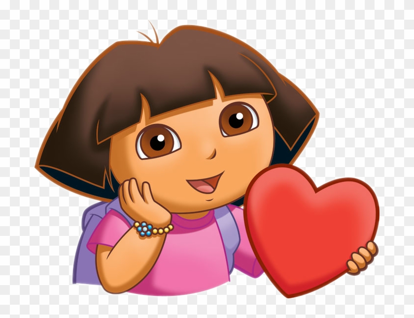Dora The Explorer Png Pack - Dora The Explorer Love Clipart