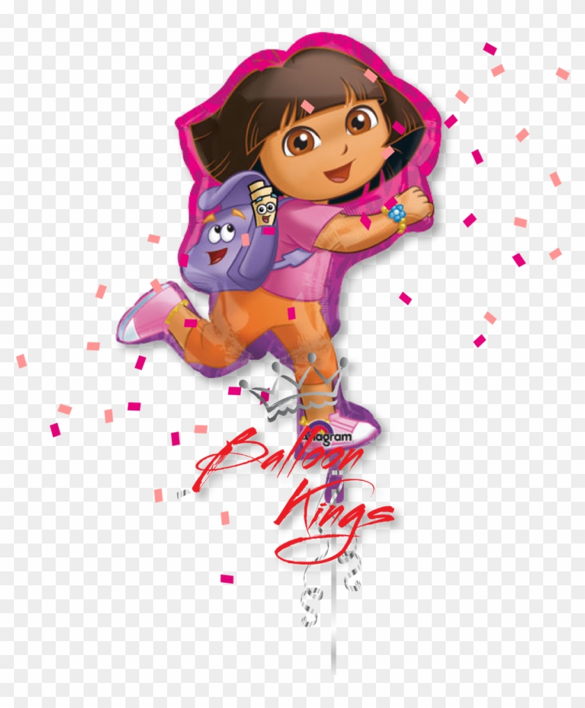 Dora The Explorer - Balloon Clipart #2464184