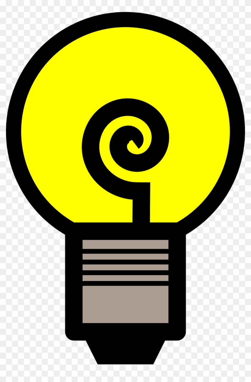 Light Bulb Electricity Idea Png Image - Gambar Bohlam Ide Clipart