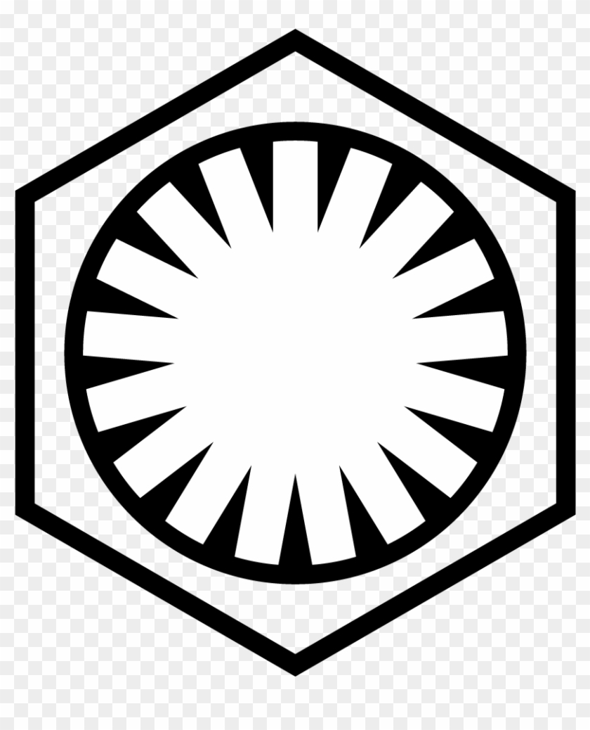 The First Order, Logo - Star Wars First Order Decal Clipart