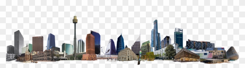 Drawn Cityscape Personal Timeline - Tower Block Clipart #2464593