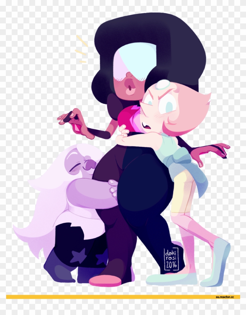 Steven Universe Garnet Su Su Amethyst Su Pearl Su Su - Weirdlyprecious Art Clipart